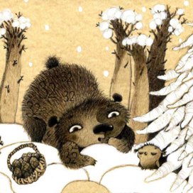 иллюстрация к сказке Е.Мункуевой.здравствуй мишка 32