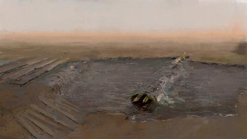 Пейзаж. Ручей