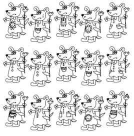 две одинаковых собачки