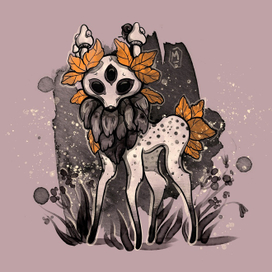 Дух служитель при ведьме