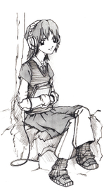 девочка. аниме