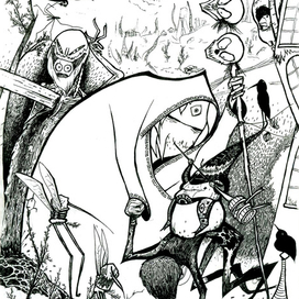 Иллюстрация к треку etnaise - Третий Мир