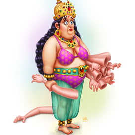 Индийская танцовщица