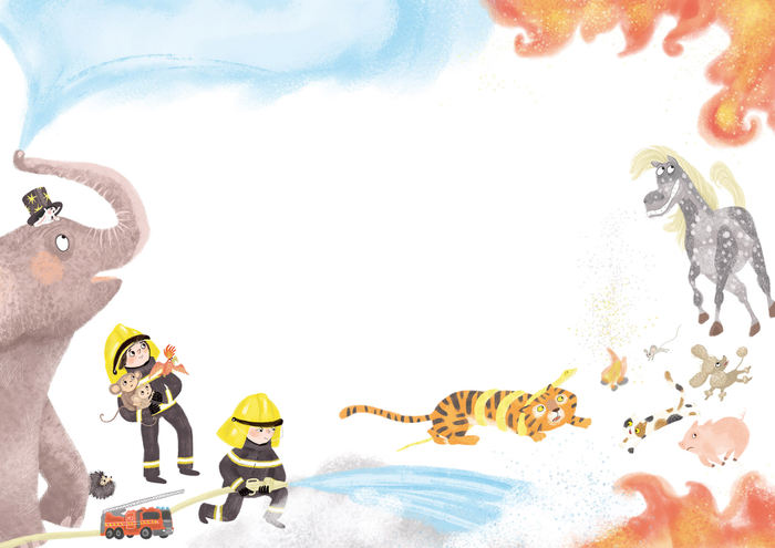 Как Павлик был пожарным