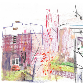 Двор напротив