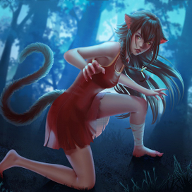 Иллюстрация для визуальной новеллы