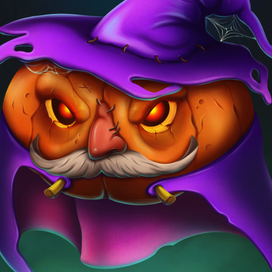 Pumpkin wizard 