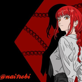 Обои на рабочий стол - Макима