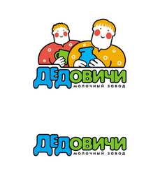 Лого Дедовичи (молочный завод)