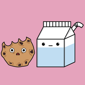 Печенька с молоком