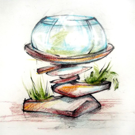 эскиз аквариум