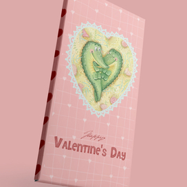 Иллюстрация для упаковки шоколада