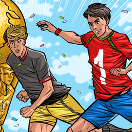 "дали мяч - фигач!"