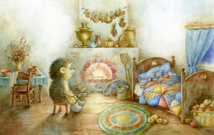 АННА ГАНЗЕН "ПРО ЁЖЕНЬКУ"