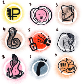 иконки для оформления Инстаграм