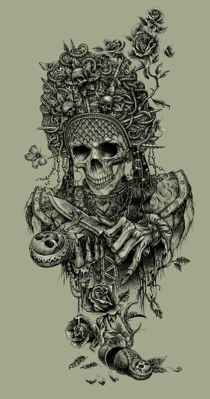 Иллюстрация для печати на текстиле