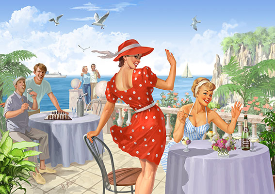 Для ресторана "Плакучая ива"