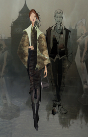 эскиз .Лондон