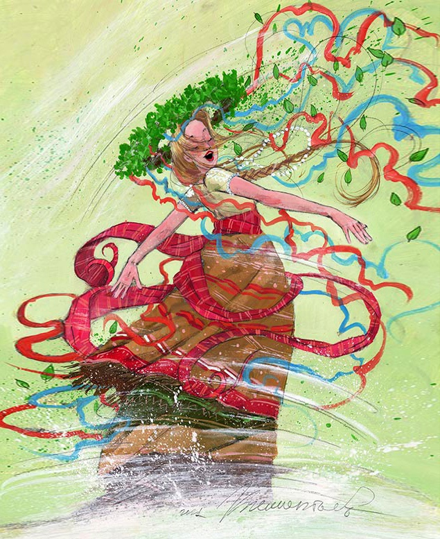 Майское дерево 