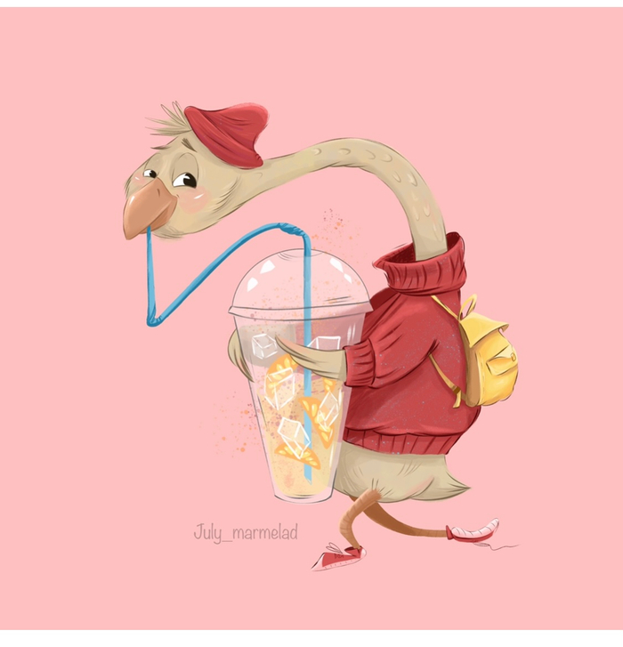 Привет от гуся 