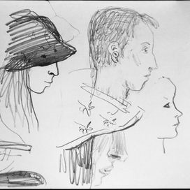 В электричке