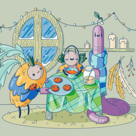 Зимнее чаепитие