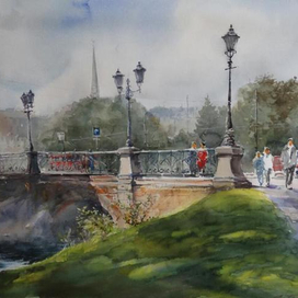 Рижский мостик.