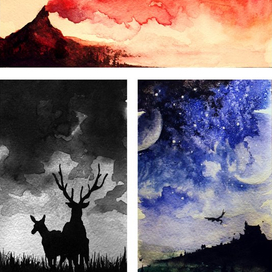 этюды по Skyrim