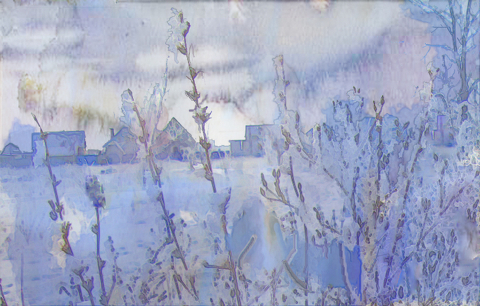 Рождественское зимой