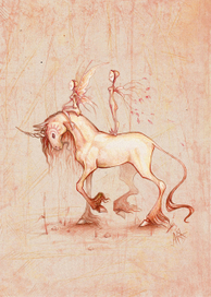 Феи и единорог