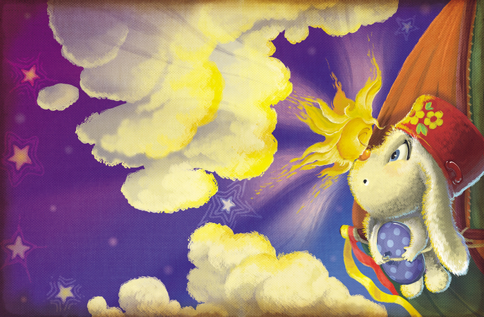 10. Иллюстрация к произведению Е. Матюшкиной "Мой милый Медвежик"