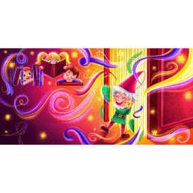  Сказки из волшебной книги. Книжный разворот