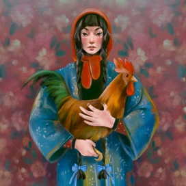 Иллюстрация девушки 