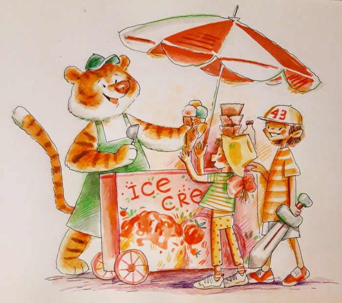 Тигр мороженщик