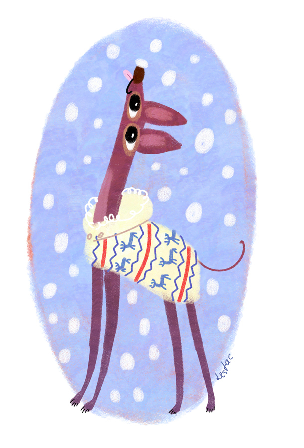 Снег хлопьями