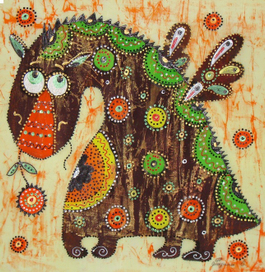 Весёлое этно"Новогодний дракон"