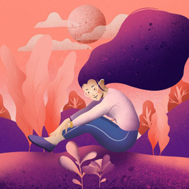 Иллюстрация девушки