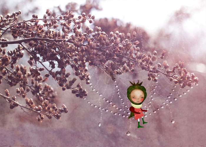 иллюстрация к сказкам Анны Никольской „Сиреневый лес“