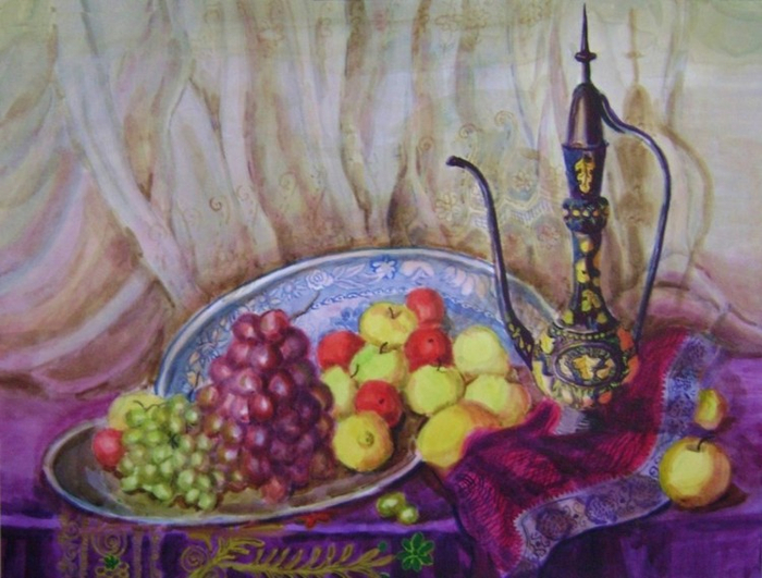 "восточный" натюрморт 