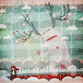 снежный монстр