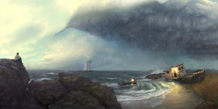  Артефакт (Фрагмент панорамы "Цепная реакция")