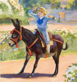 Упрямый ослик.