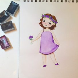 Девочка весна 