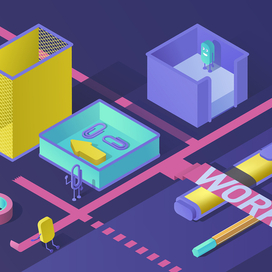 Изометрия рабочее место