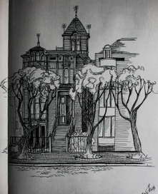 Дом викторианской эпохи.