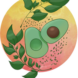 Авокадо со специями