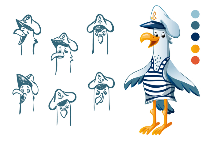 Чайка капитан