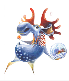 Лось нарядный