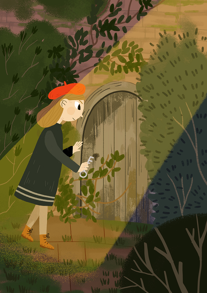 Таинственный сад. Калитка