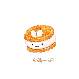 Печенье с зефиром 